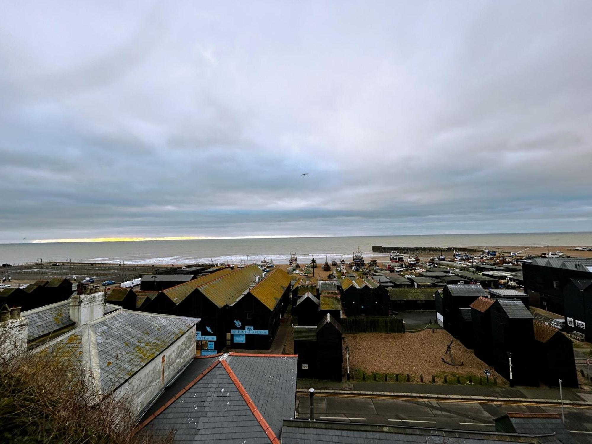 Hastings Old Town Tackleway Privileged Sea Views Whole House 3 Beds Kültér fotó