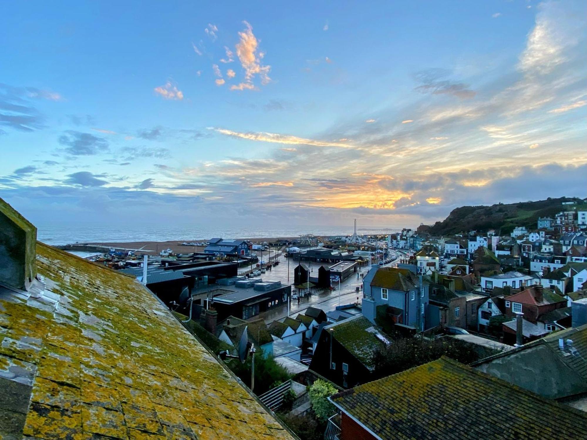 Hastings Old Town Tackleway Privileged Sea Views Whole House 3 Beds Kültér fotó